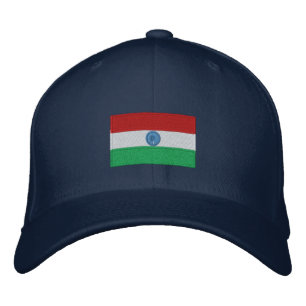 Brodée Drapeau indien brodé casquette flexfit
