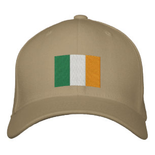 Brodée Drapeau irlandais Casquette brodé
