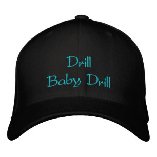 Brodée Drill Baby Drill Casquette brodé