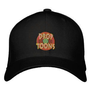Brodée Drop Toons Brodé Logo Flexfit Casquette en laine