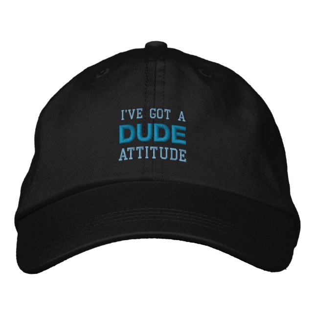 BRODÉE DUDE CASQUETTE ATTITUDE (Devant)