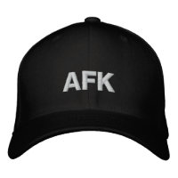 Éloignez-vous du Casquette brodé du clavier