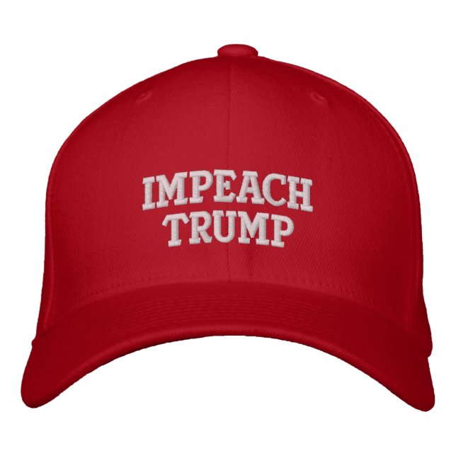 Brodée Empêcher Trump Casquette de baseball (Devant)