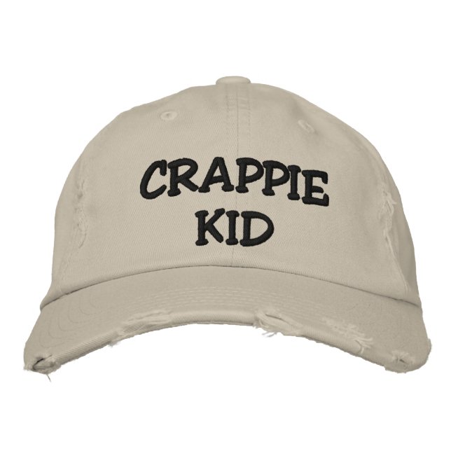BRODÉE ENFANT DE CRAPPIE - CASQUETTE EMBROIDÉ (ET PERSONN (Devant)