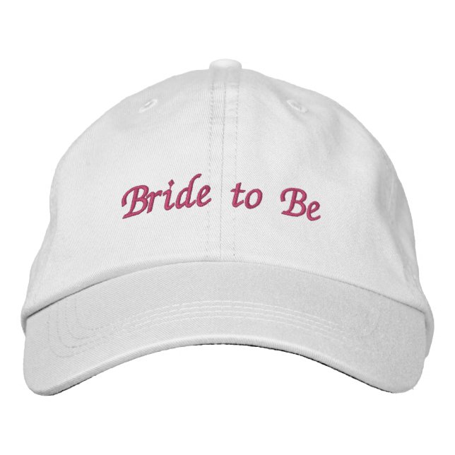 Brodée Épouse à être Casquette (Devant)