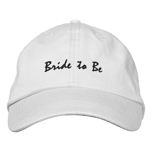 Brodée Épouse à être Casquette (Devant)