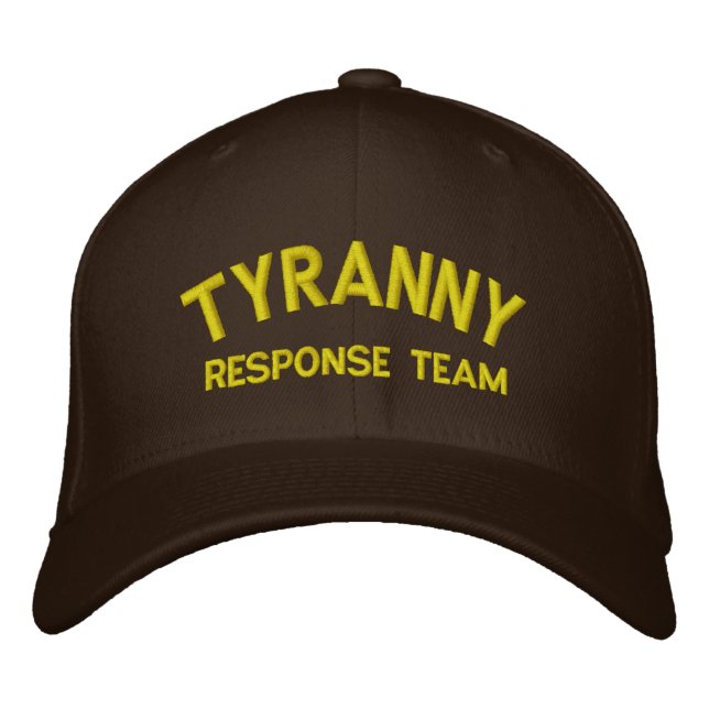 Brodée Équipe de réaction à la tyrannie Casquette brodé (Devant)