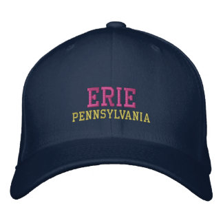 Brodée Erie Pennsylvania Casquette brodé