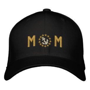 Brodée Étoiles d'ANCRE Monogramme Casquette brodé personn