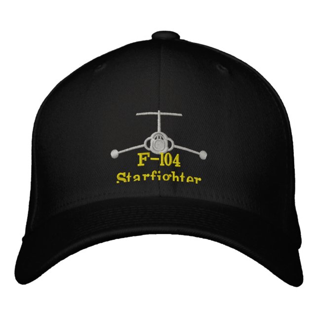 Brodée F-104 Golf Casquette avec Callsign (Devant)