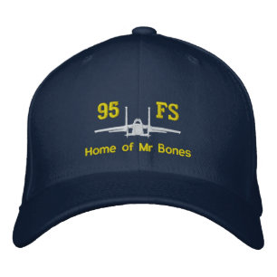 Brodée F-15 95FS Casquette de golf avec Callsign