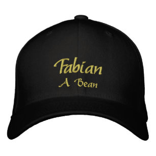 Brodée Fabian Nom Casquette / Casquette