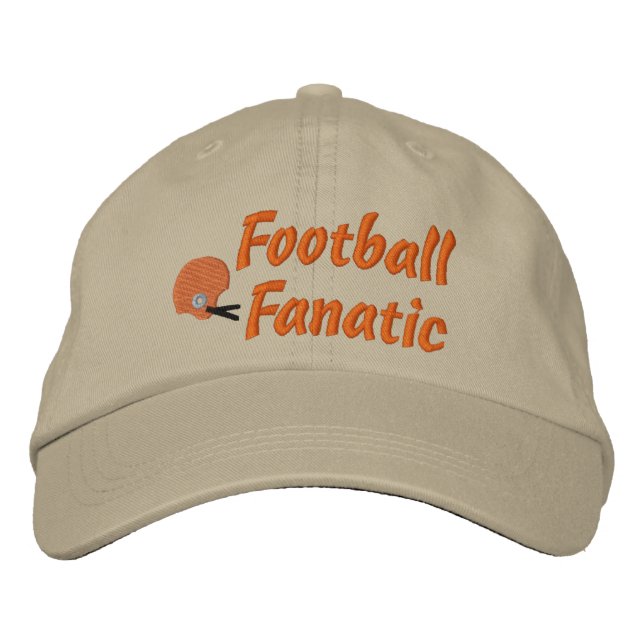 Brodée Fanatique de football Casquette brodé (Devant)