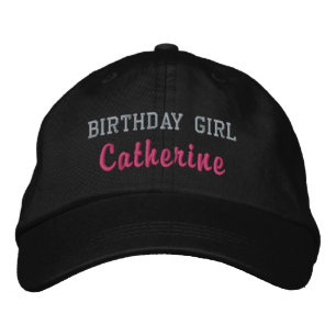 Brodée Fille d'anniversaire Casquette personnalisé, Casqu