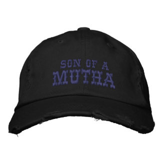 Brodée Fils d'un Casquette brodé de Mutha