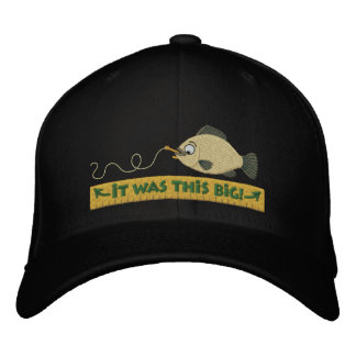 Brodée Fish Tales humour de pêche casquette