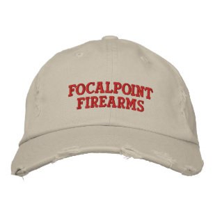Brodée FocalPoint Casquette Chino en détresse armes à feu
