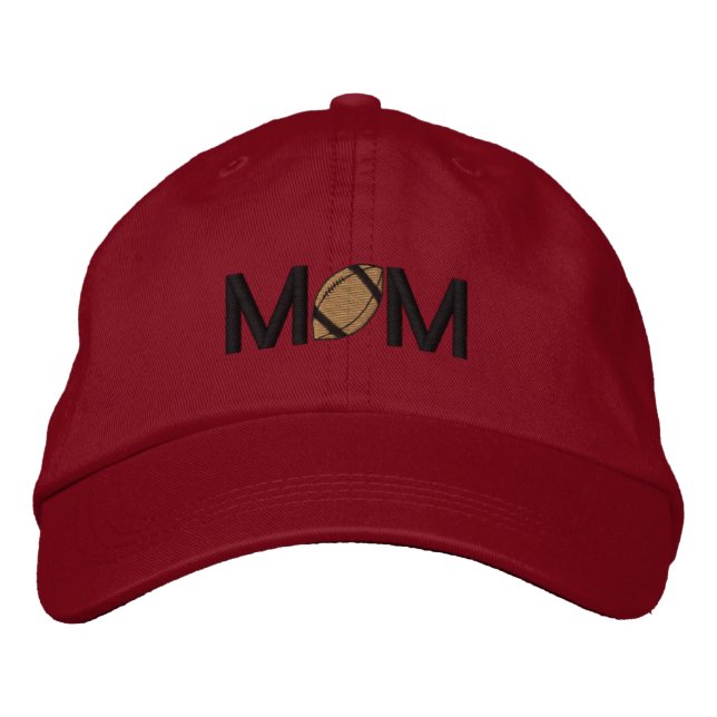 Brodée Football Maman Casquette brodé (Devant)