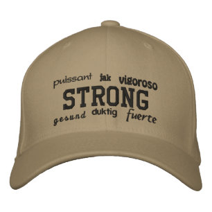 Brodée Fort - Casquette brodé