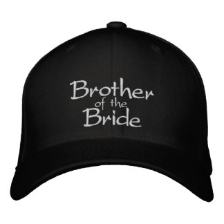 Brodée Frère de la mariée Casquette brodé