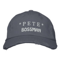 Funny Bossman Bossman Casquette avec le nom person