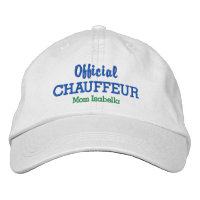 Funny Maman Casquette Officiel Chauffeur Nom Perso