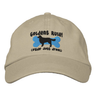 Brodée Goldens Rule Casquette brodé (Golden Retriever)