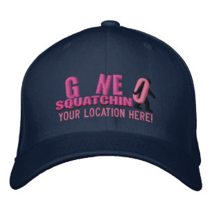 Brodée GONE SQUATCHIN Personnalisez-le Casquette de local