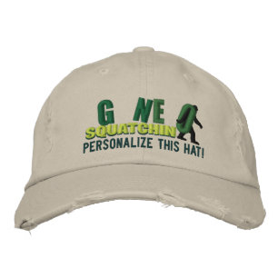 Brodée GONE SQUATCHIN Personnalisez-le Casquette de local