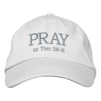 Brodée GraceWear - Priez Casquette - Argent
