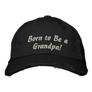 Brodée Grand-père ! casquette réglable