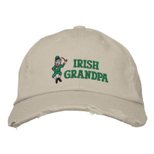 Brodée Grand-père irlandais Casquette brodé