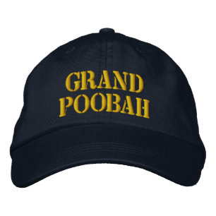 Brodée GRAND POOBAH Casquette brodé