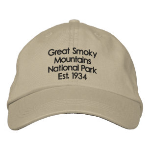 Brodée Great Smoky Mountains Casquette