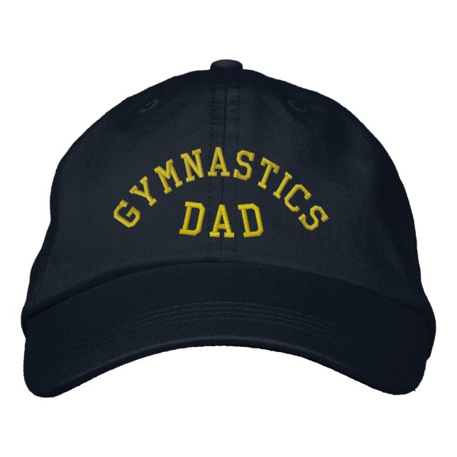 Brodée GYMNASTICS DAD Casquette brodé (Devant)