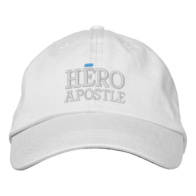 BRODÉE HERO APOSTLE BASEBALL CASQUETTE EMBROIDÉE (Devant)