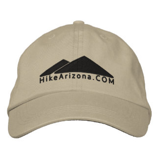Brodée HikeArizona.COM - Casquette de baseball noir brodé