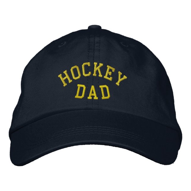 Brodée HOCKEY DAD Casquette brodé (Devant)