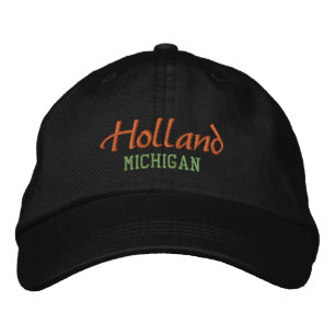 Brodée Holland Michigan Casquette de baseball brodé