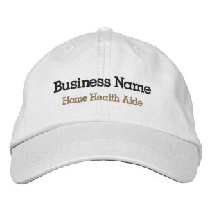 Brodée Home Health Aide Casquette brodé   Nom commercial