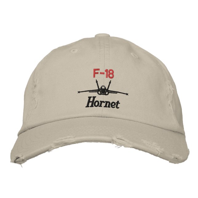 Brodée Hornet Golf Casquette (Devant)