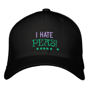 BRODÉE I HATE PEAS - CASQUETTE