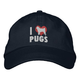 Brodée I Love Carlins brodé Casquette (foncé)