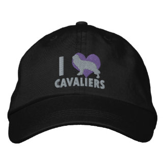 Brodée I Love Cavaliers Casquette brodé (Monochrome)