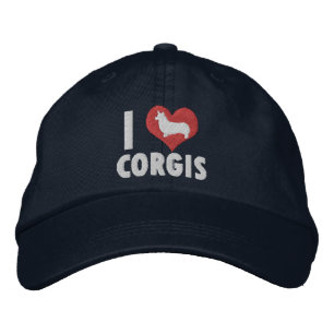 Brodée I Love Corgis Casquette brodé