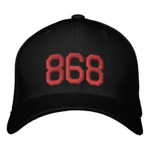 Brodée Indicatif régional Casquette Trini 868