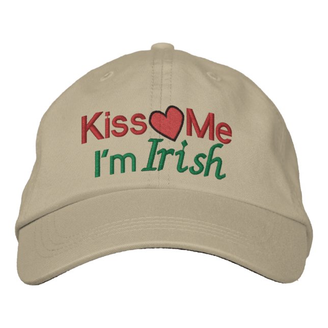 Brodée Irish St. Pat. Casquette par SRF (Devant)
