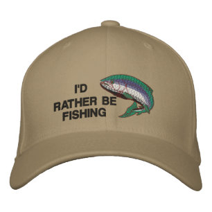 Brodée JE SERAIS PLUTÔT Casquette DE PÊCHE