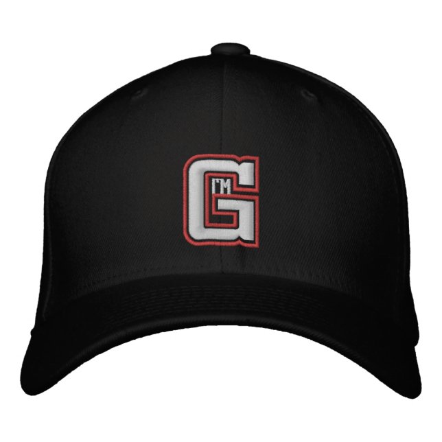 Brodée Je suis Casquette brodé G (Devant)