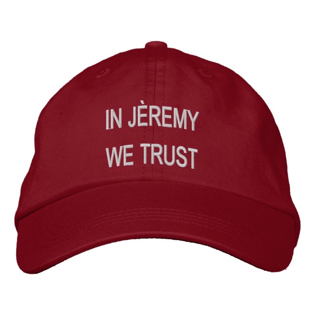 Brodée Jeremy Corbyn Arsène Casquette (Devant)